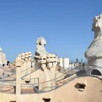 Luft Hoheit... --  Casa Milà (Pedrera), A. Gaudi ©D1482_OC