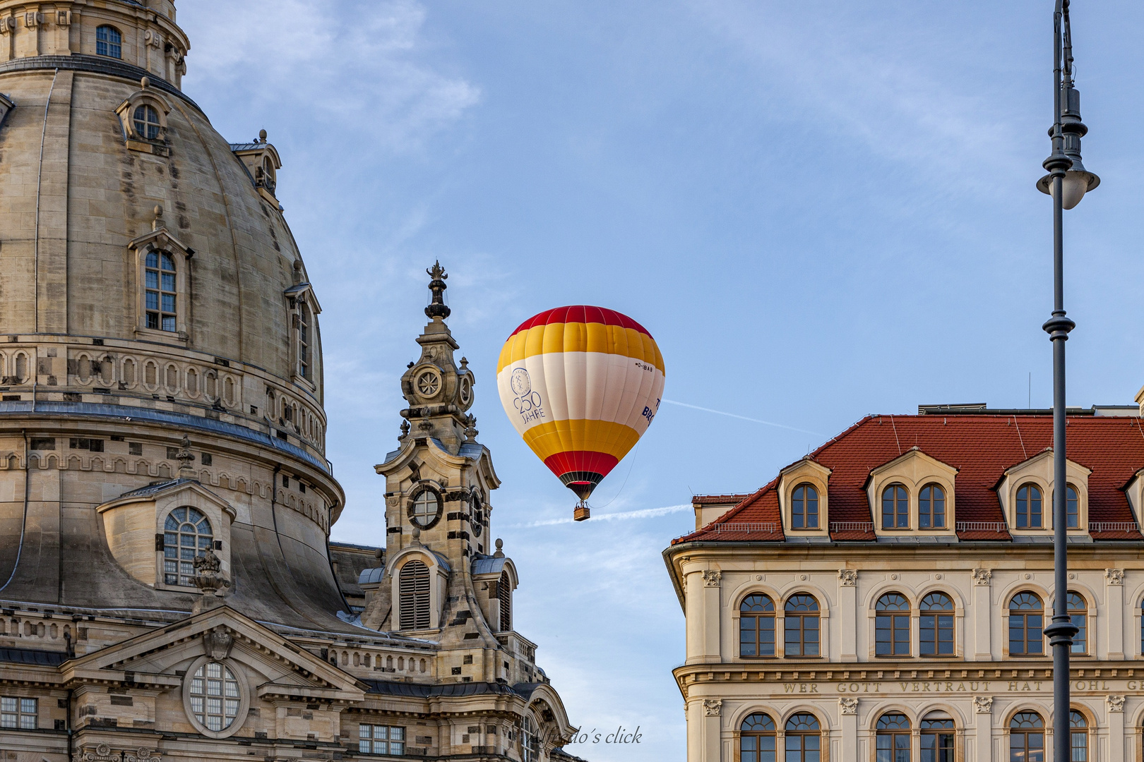 Luftansichten Frauenkirche Dresden