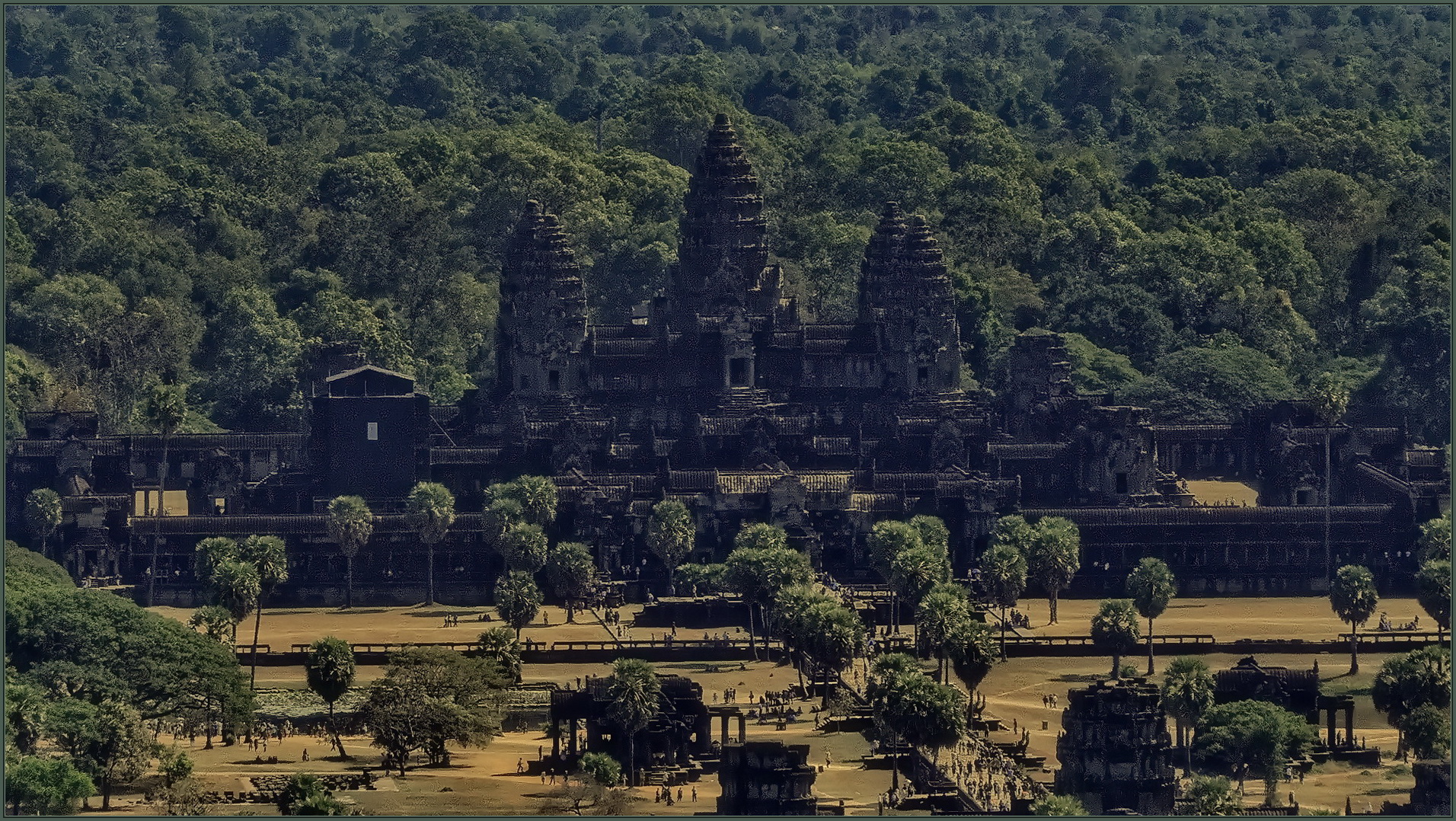 Luftaufnahme Angkor Wat  ©