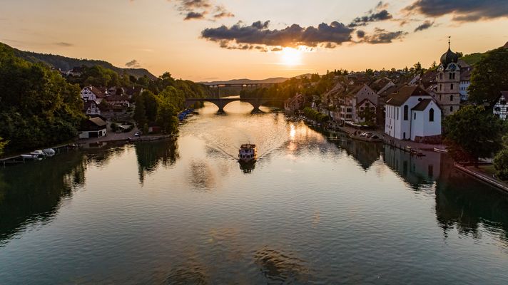 Luftaufnahme Eglisau, Schweiz Nr. 2