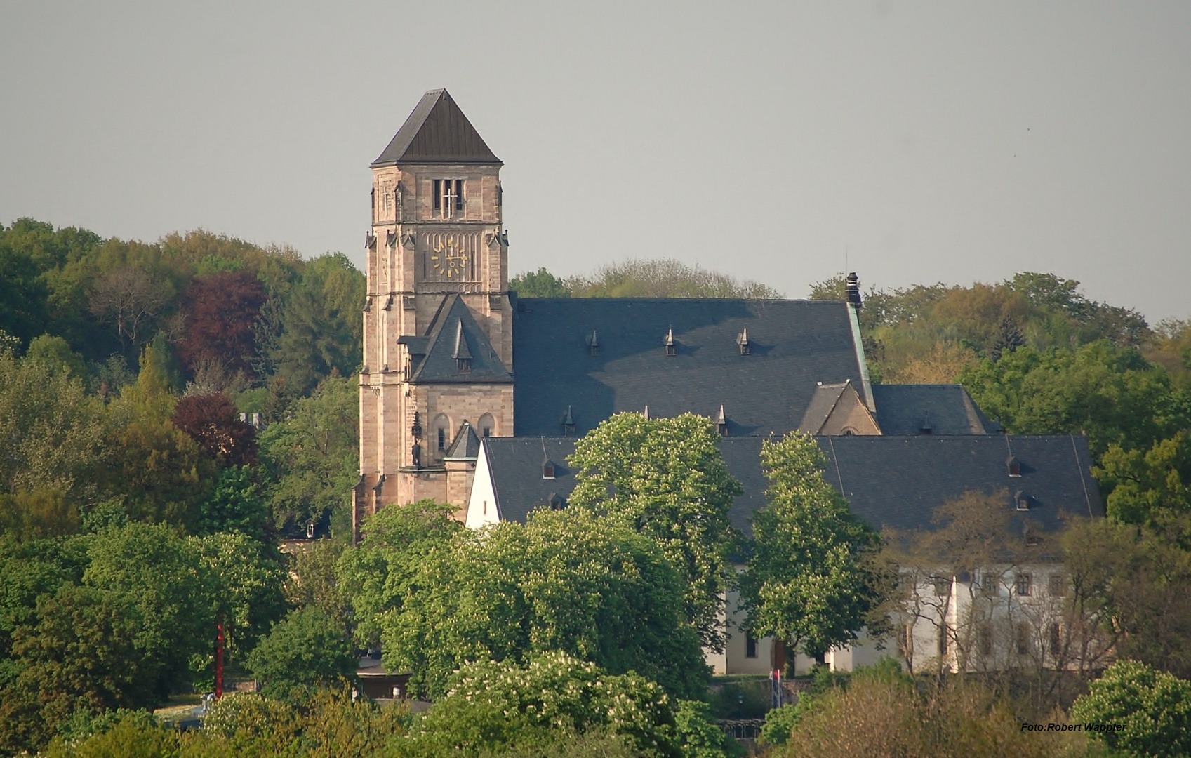 Luftaufnahme Ev.-Luth. St.-Petri-Schloßkirchgemeinde Chemnitz