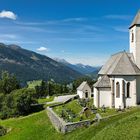 Luftaufnahme Kirche in Tessenberg