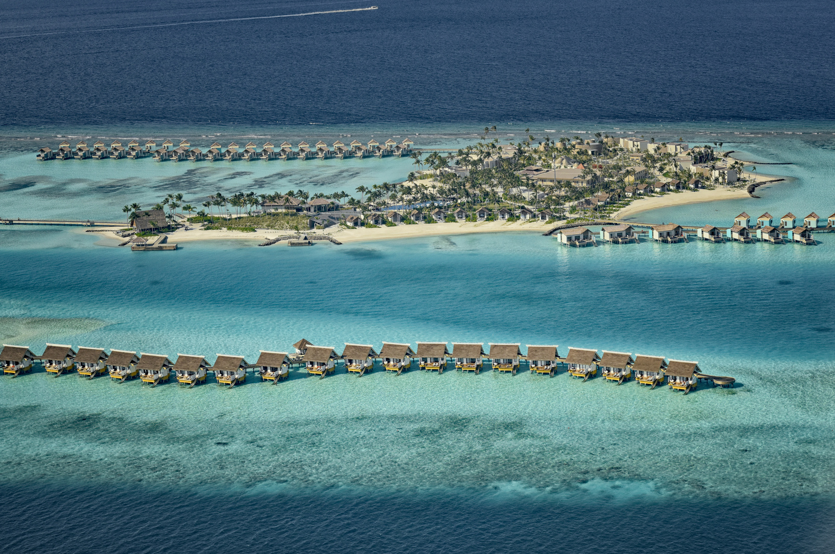 Luftaufnahme Malediven- Wasserwelten -