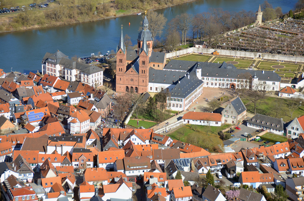 Luftaufnahme Seligenstadt