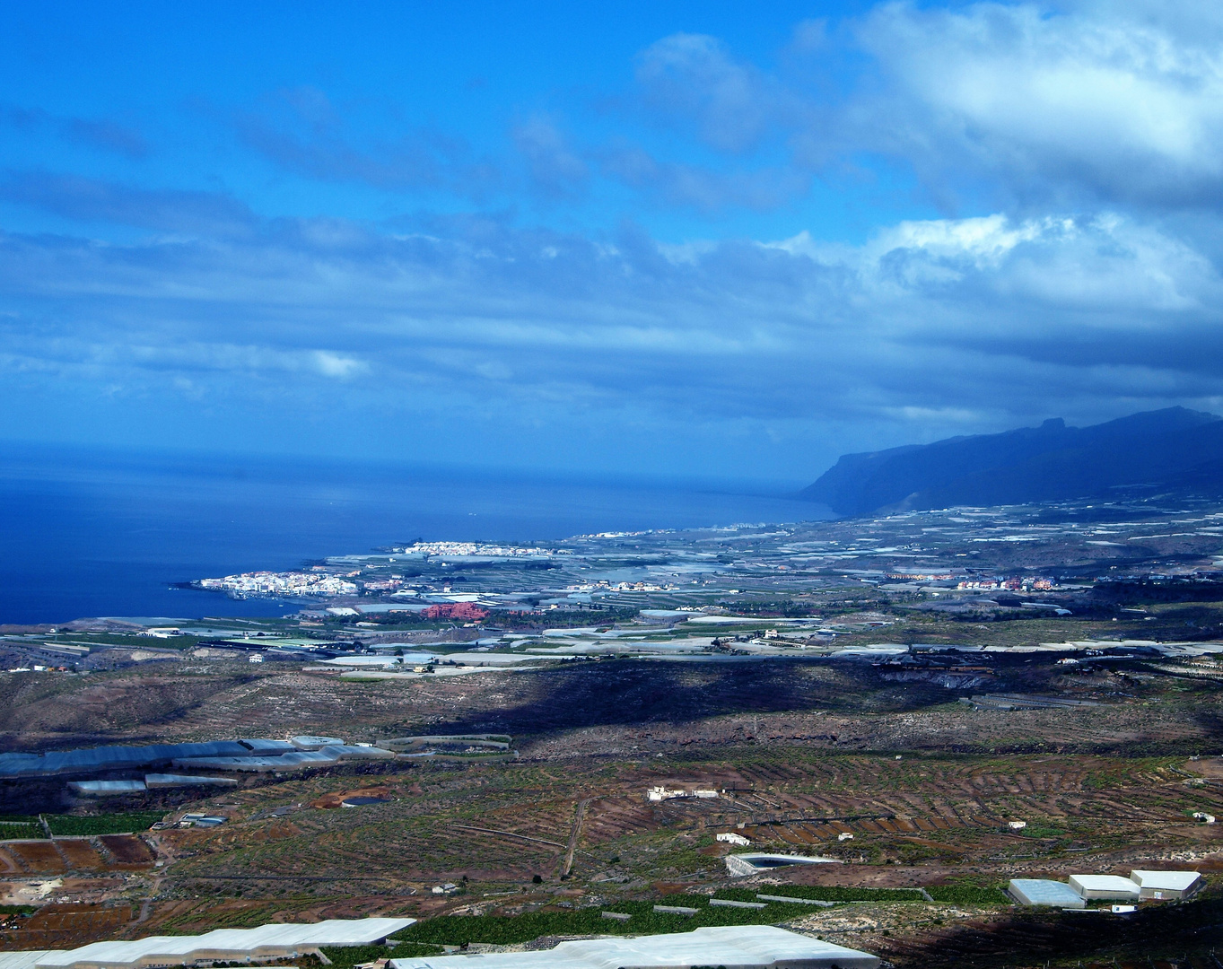 Luftaufnahme Teneriffa süd