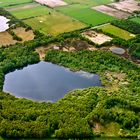 Luftaufnahme vom Naturschutzgebiet  "Heilges Meer"