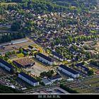 Luftaufnahme von einem Stadtteil von Hemer.