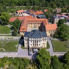 Luftaufnahme von Schloss Ettersburg