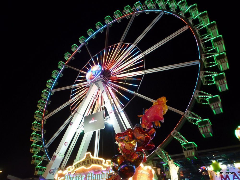 Luftballons auf dem Bremer Freimarkt