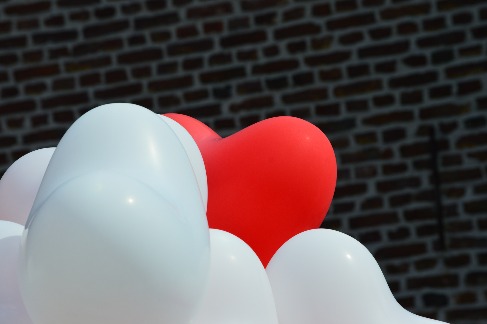 Luftballons der Liebe