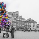 Luftballons in Warschau