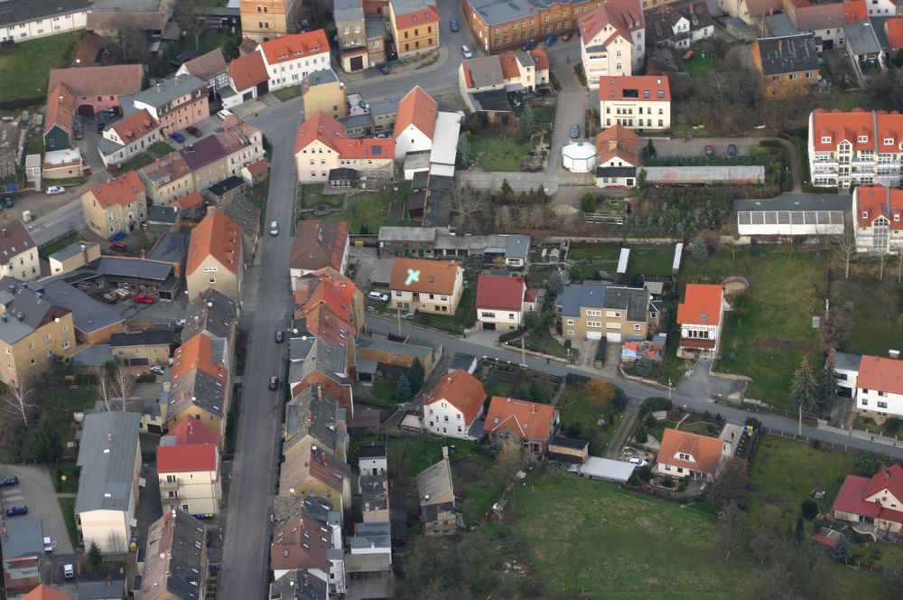 Luftbild aus 400 m von meinem Zuhause