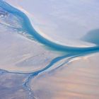 Luftbild aus dem Wattenmeer