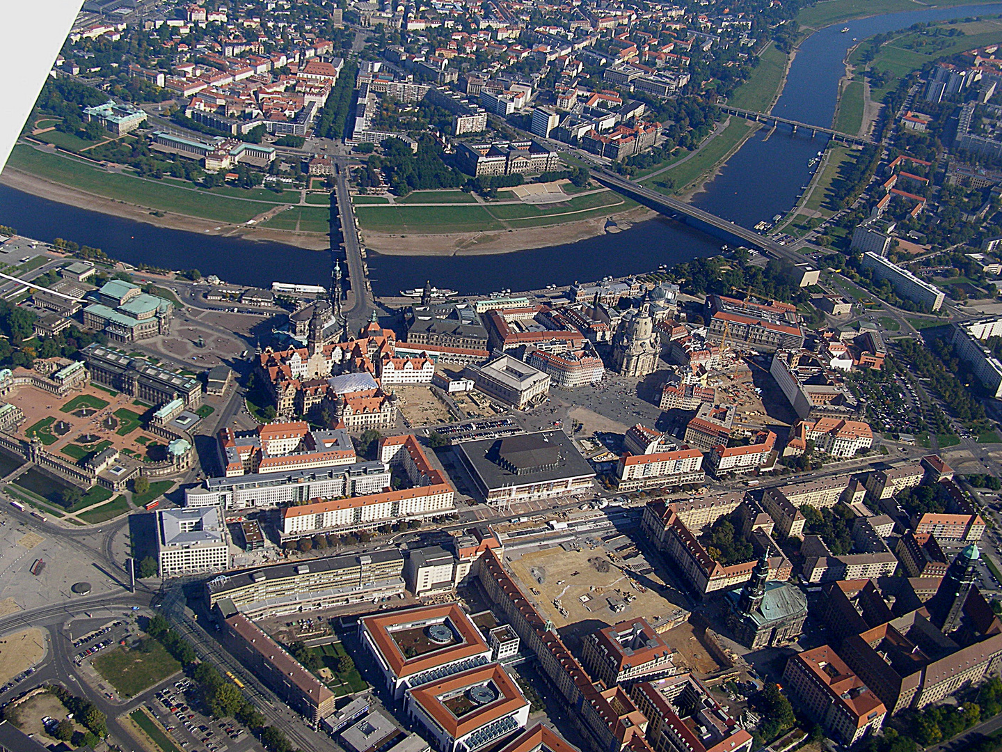 Luftbild Dresden 2008