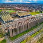 Luftbild Rathaus Castrop-Rauxel mit Stadthalle und Europahalle