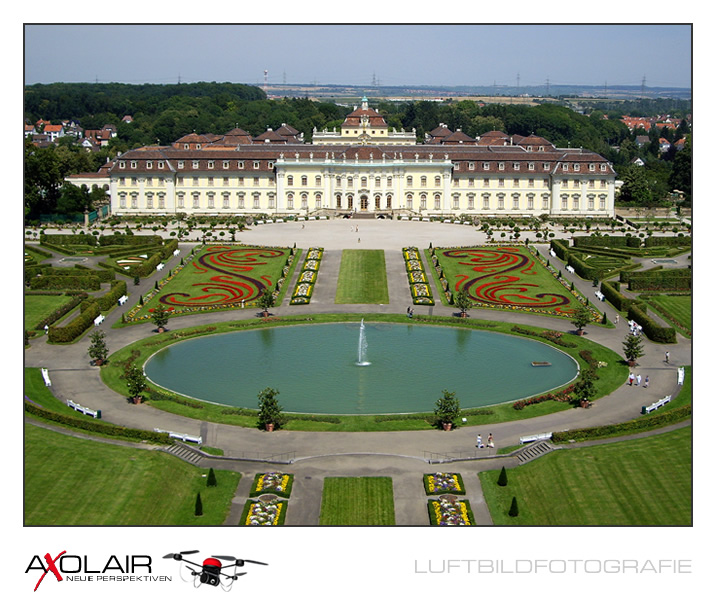 LUFTBILD Schloss Ludwigsburg (4) Foto & Bild techniken