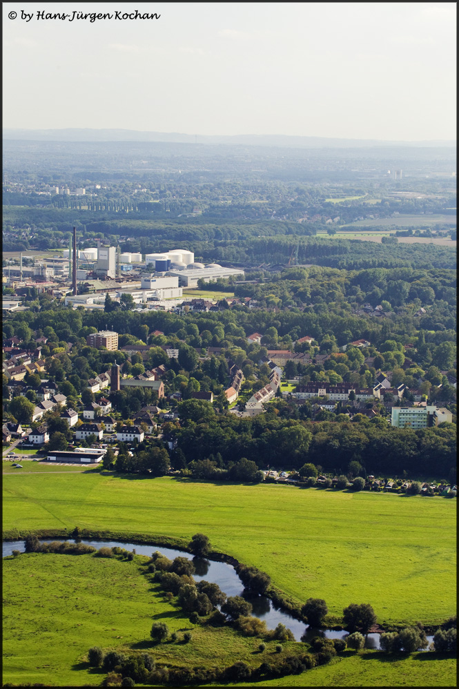 Luftbild von Lünen