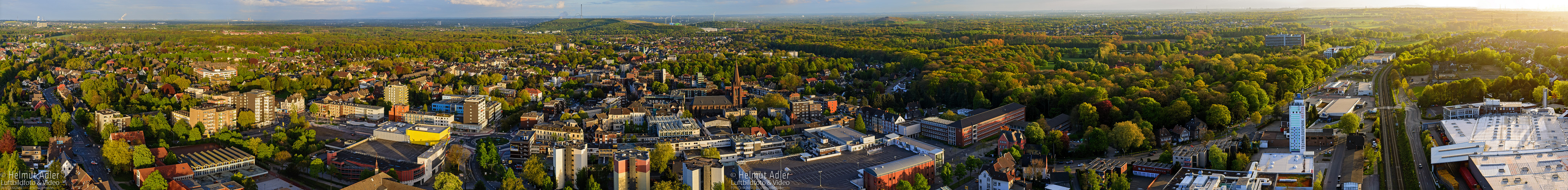 « Luftbildpanorama Herten Mitte »