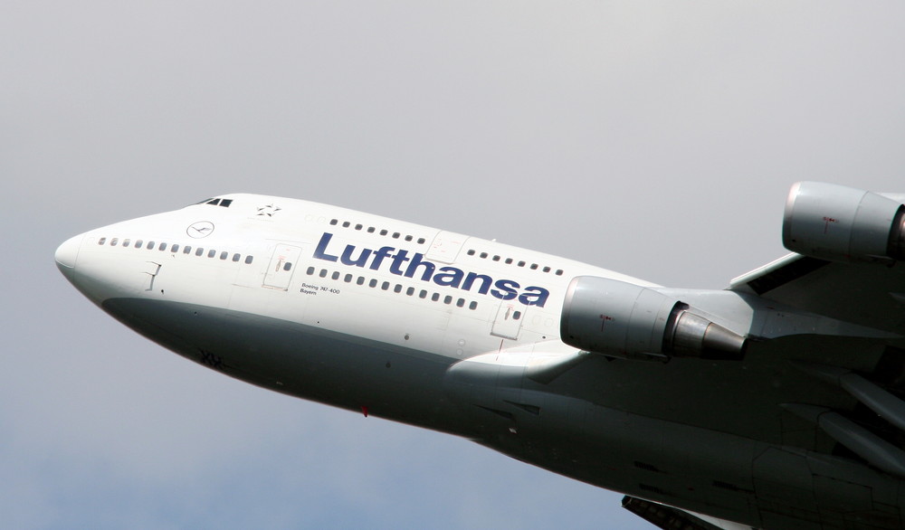 Lufthansa 747-400 Bayern