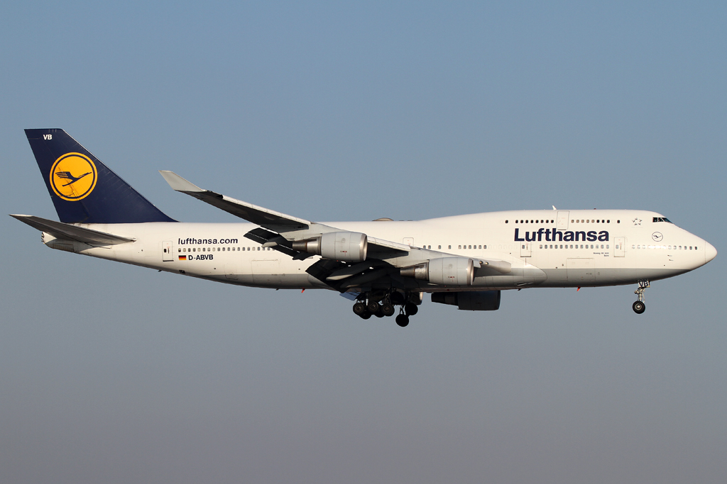 Lufthansa 747 400 D-ABVB