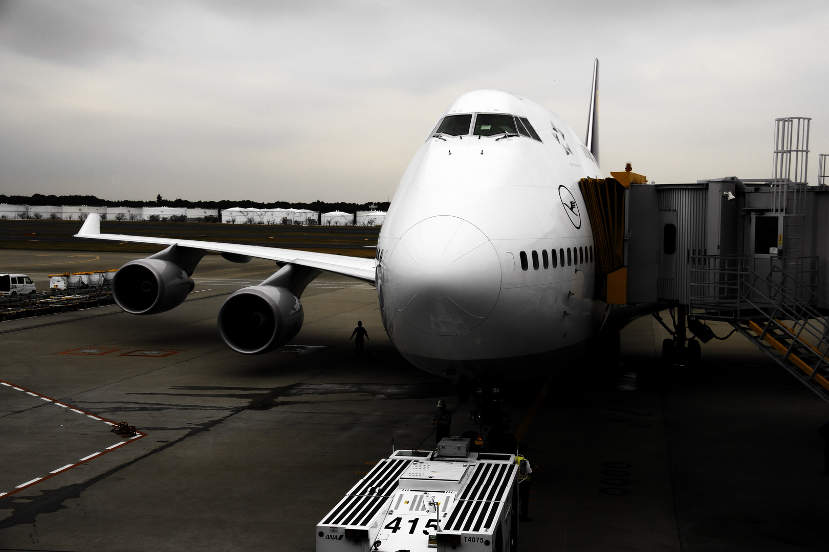 Lufthansa 747-400: Narita - Frankfurt