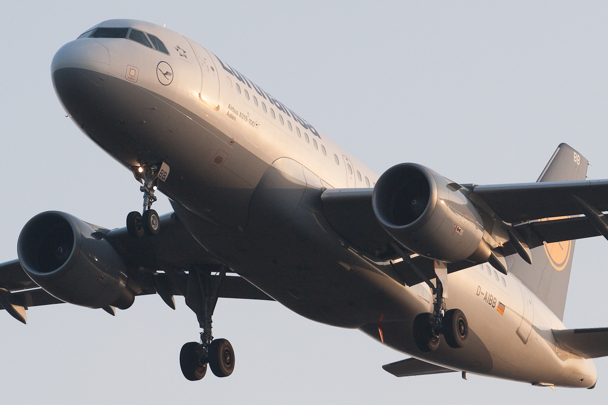 Lufthansa A319 D-AIBB