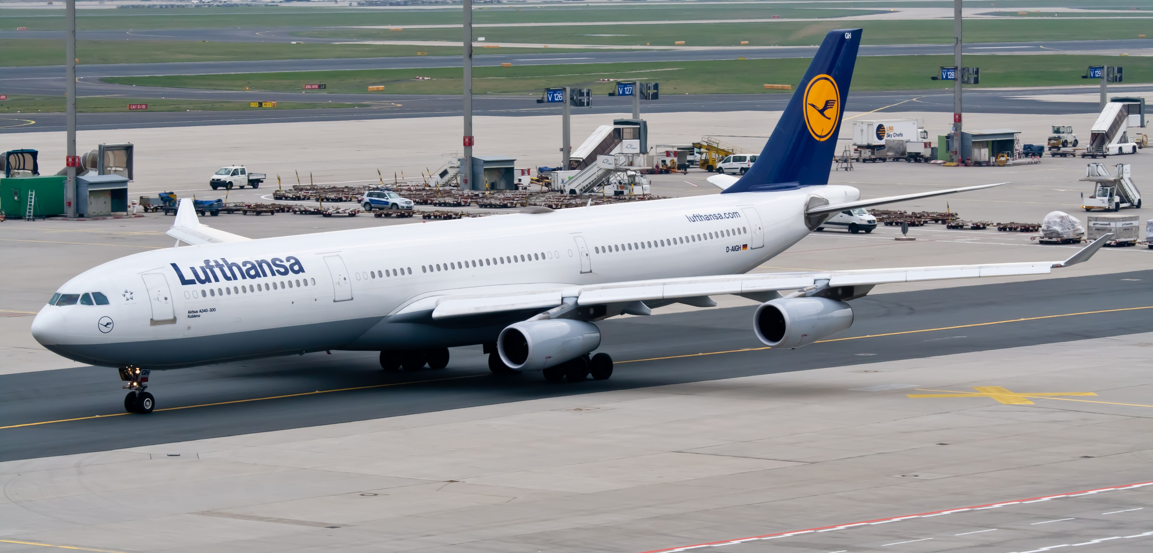 Lufthansa A340 "Koblenz"