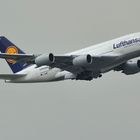 Lufthansa A380 D-AIMB ist gestartet