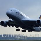 Lufthansa A380 Peking beim Takeoff