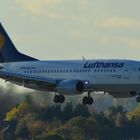 Lufthansa Aachen im Anflug