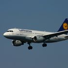 Lufthansa Airbus 319-100 "Marburg"