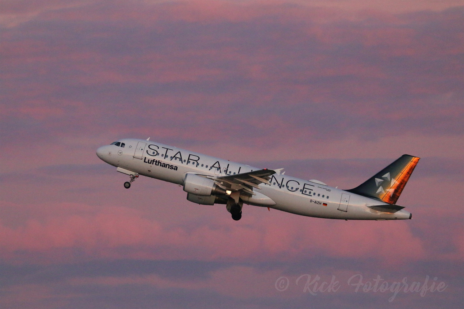 Lufthansa Airbus A320 "Star Alliance" D-AIZH