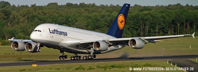 Lufthansa Airbus A380 D-AIMA Köln-CGN