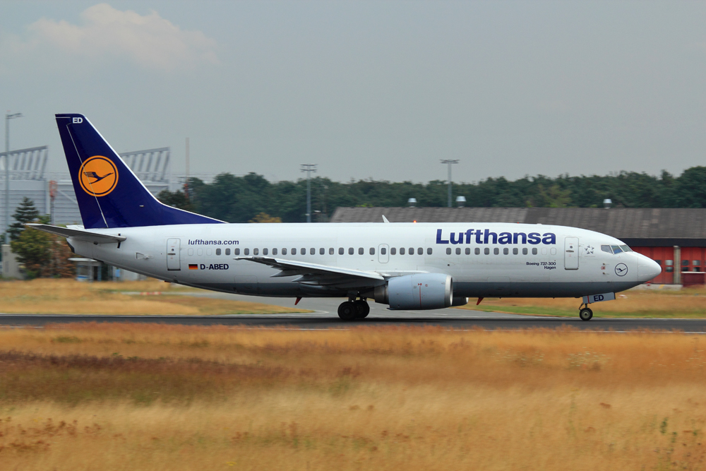 Lufthansa Auslaufmodell
