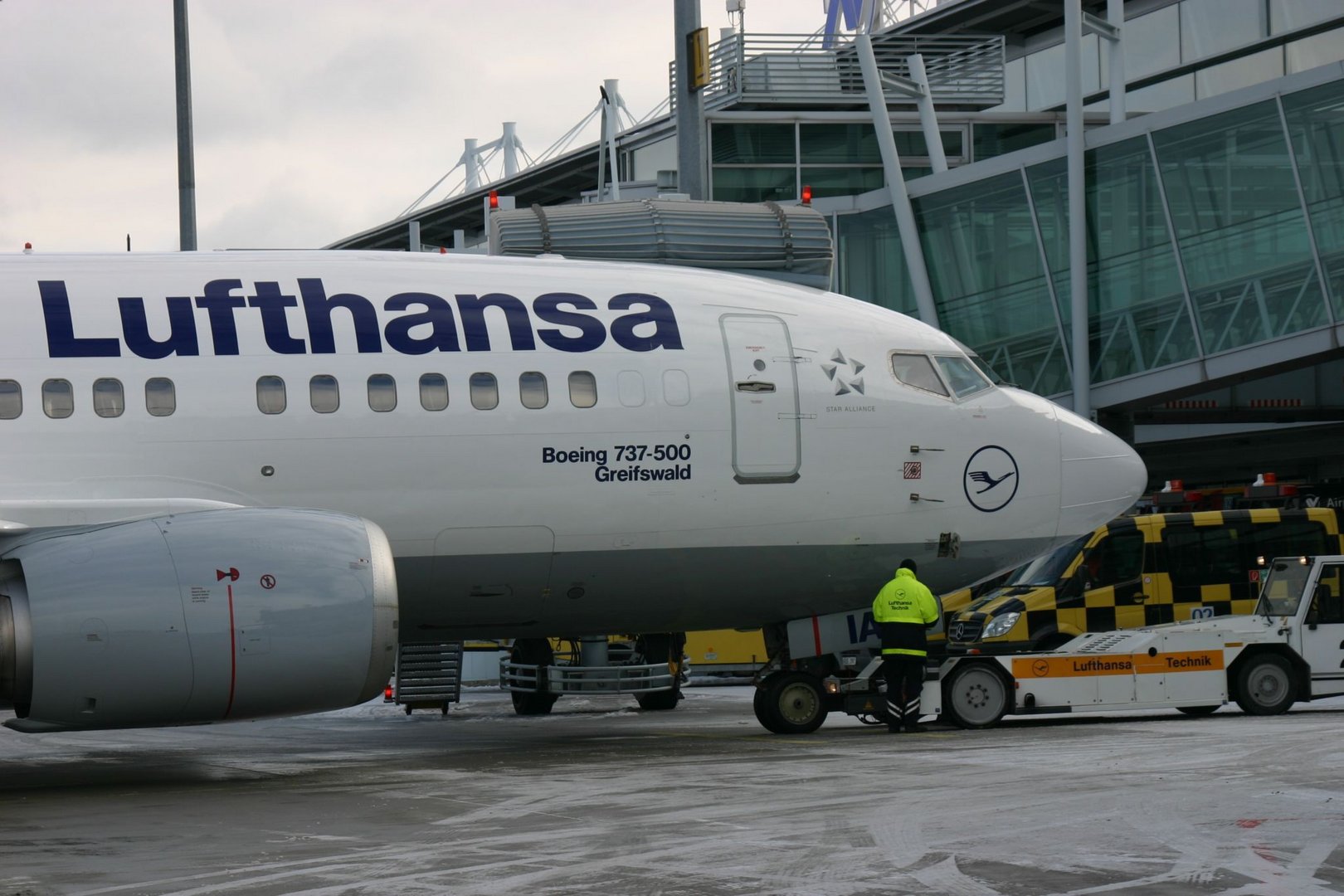 Lufthansa B737 - 500 Greifswald