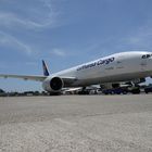 Lufthansa Cargo B777F @ Port au Prince 