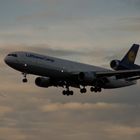 Lufthansa Cargo im Anflug auf Frankfurt/Main