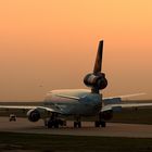 Lufthansa Cargo MD-11 Freighter&Sonnenuntergang