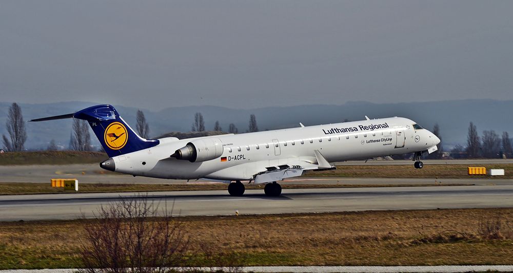 Lufthansa D-ACPL beim *touch-down*