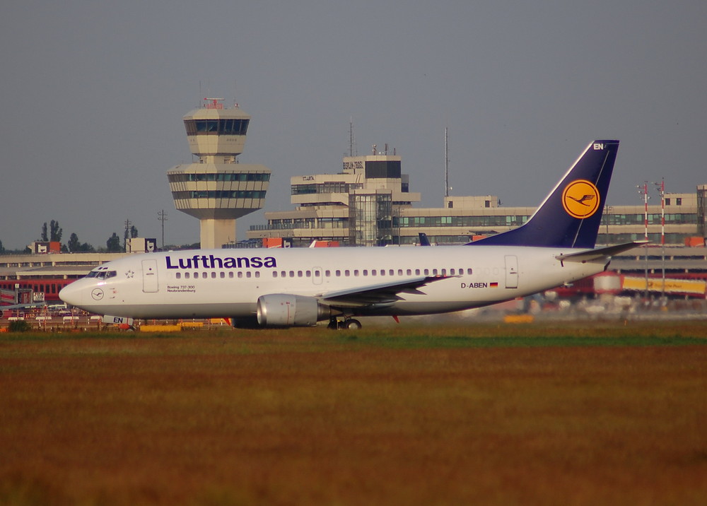 Lufthansa in Berlin-Tegel