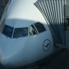 Lufthansa Kapitän an Bord