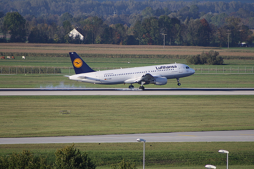 lufthansa landung