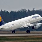 Lufthansa take off