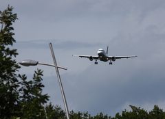 Lufthansa über Norderstedt