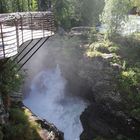 Luftige Aussicht über dem Gudbrandsjuvet... an der Zufahrt zum Trollstigen