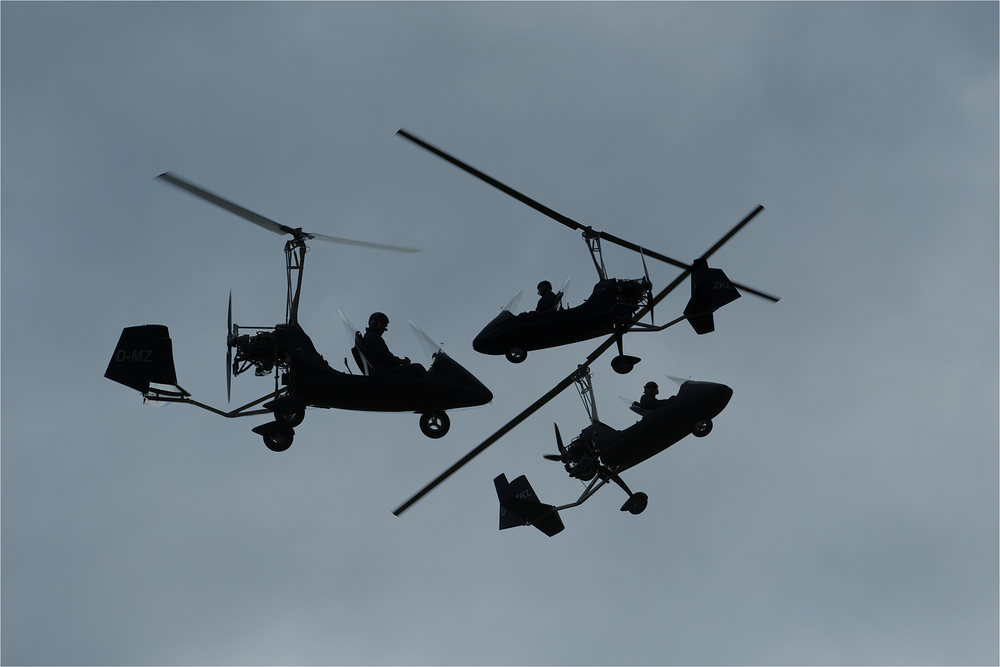 Luftkampf (Montage, Fliegerfest Heiningen)