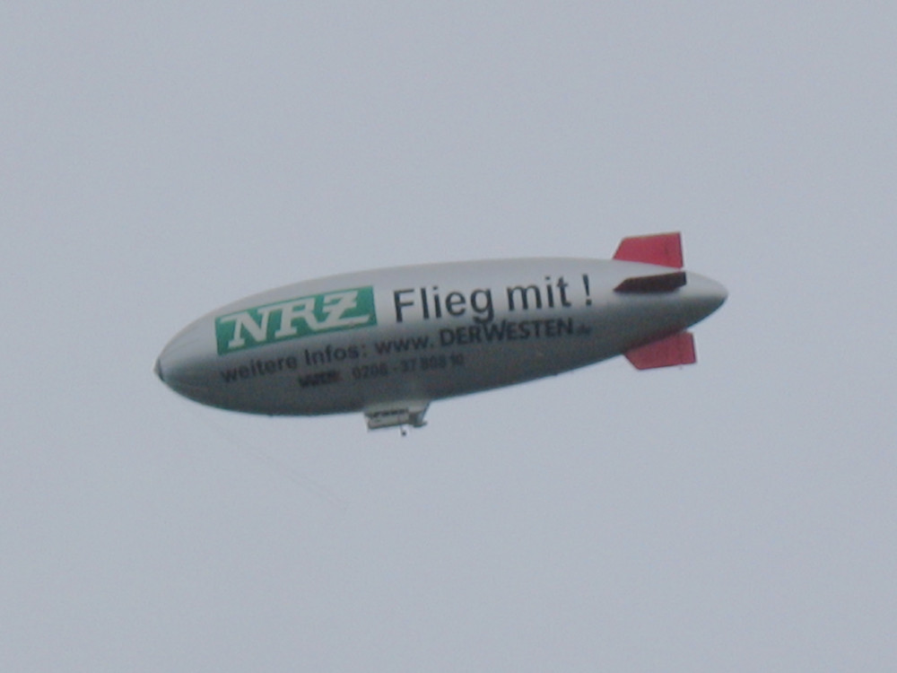 Luftschiff über Lüdenscheid