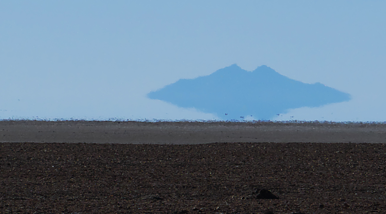 Luftspiegelung - Salar de Uyuni