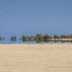 Luftspiegelung über der Etosha-Pfanne