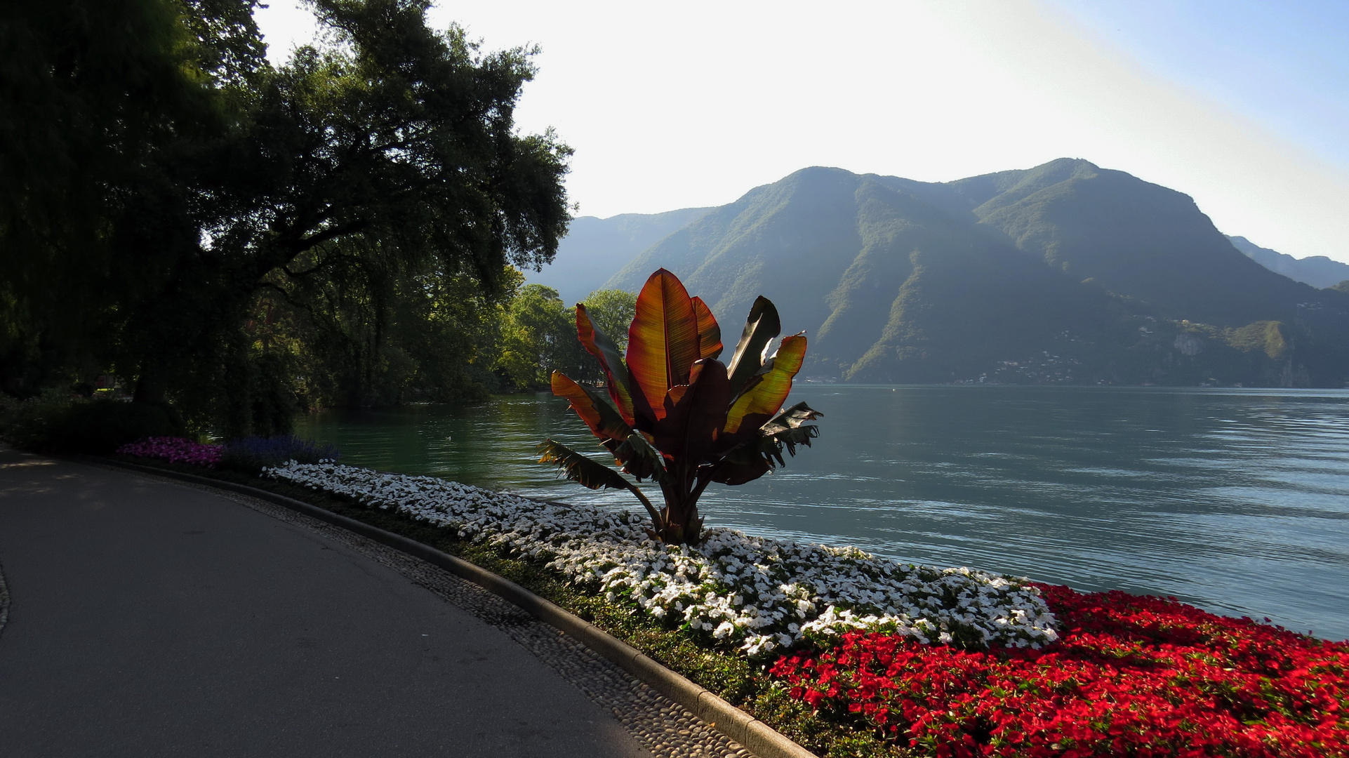 Lugano am Luganersee